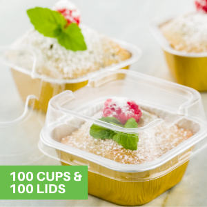 100 Cups & 100 Lids