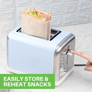 Easily Store & Reheat Snacks