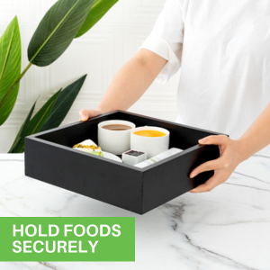 HOLD FOODS SECURELY