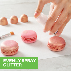 Evenly Spray Glitter