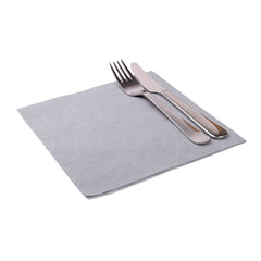 Luxenap Square Black Denim Paper Napkin - Air Laid - 15 3/4