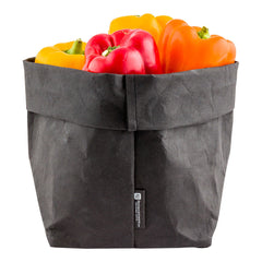 DuraLux Black Paper Washable Bag - 6 1/4