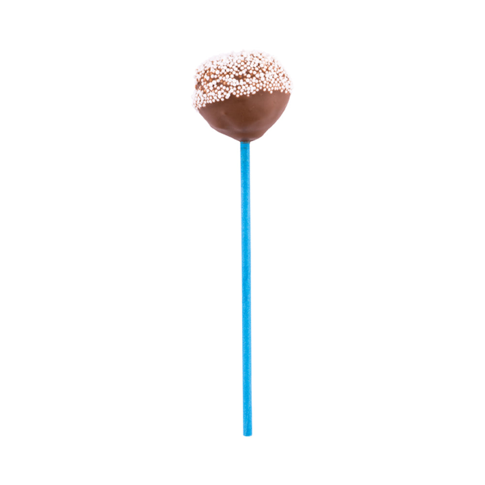 Sky Blue Paper Cake Pop and Lollipop Stick - Biodegradable - 6" x 5/32" - 100 count box