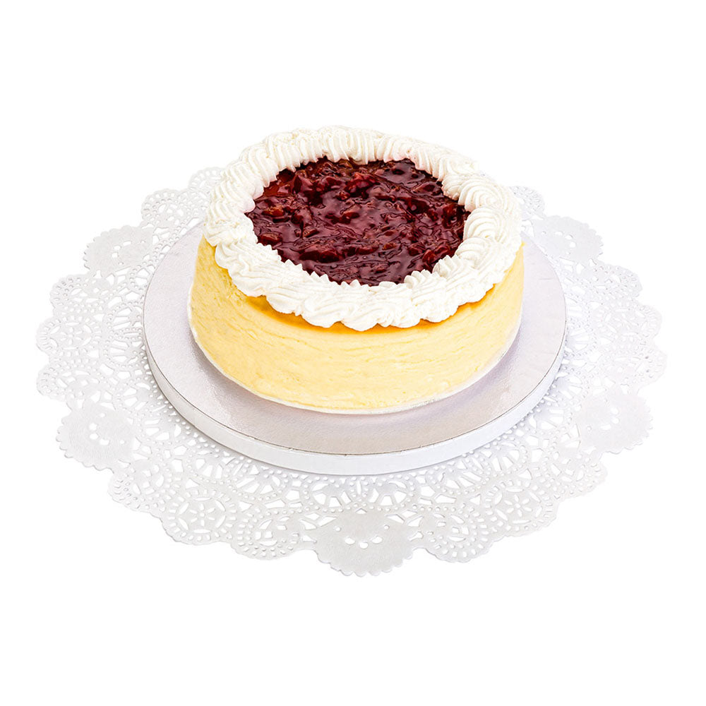 Pastry Tek Round White Paper Doilies - Lace - 12" x 12" - 4000 count box