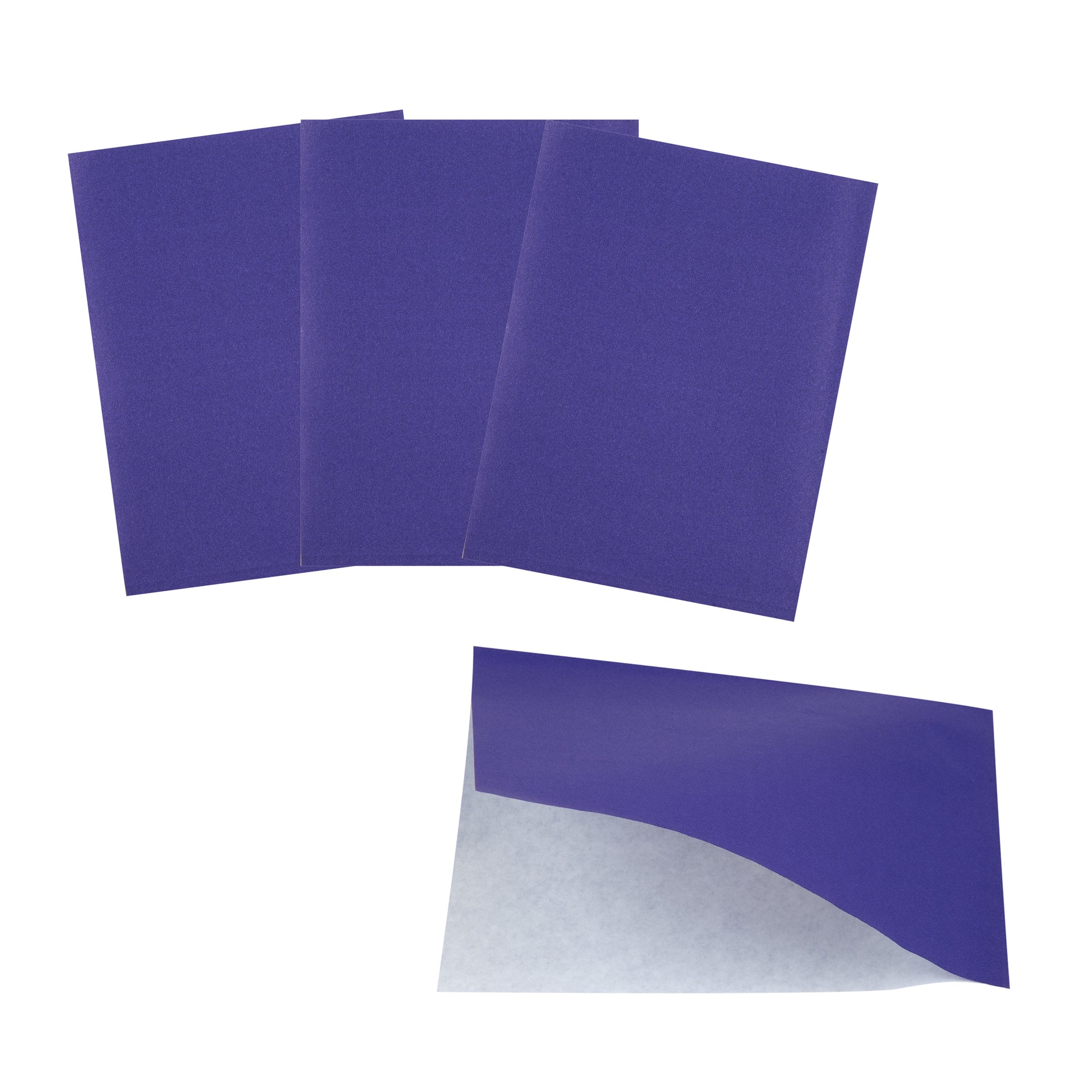 Bag Tek Purple Paper Small Double Open Bag - Greaseproof - 6 1/4" x 4 3/4" - 100 count box