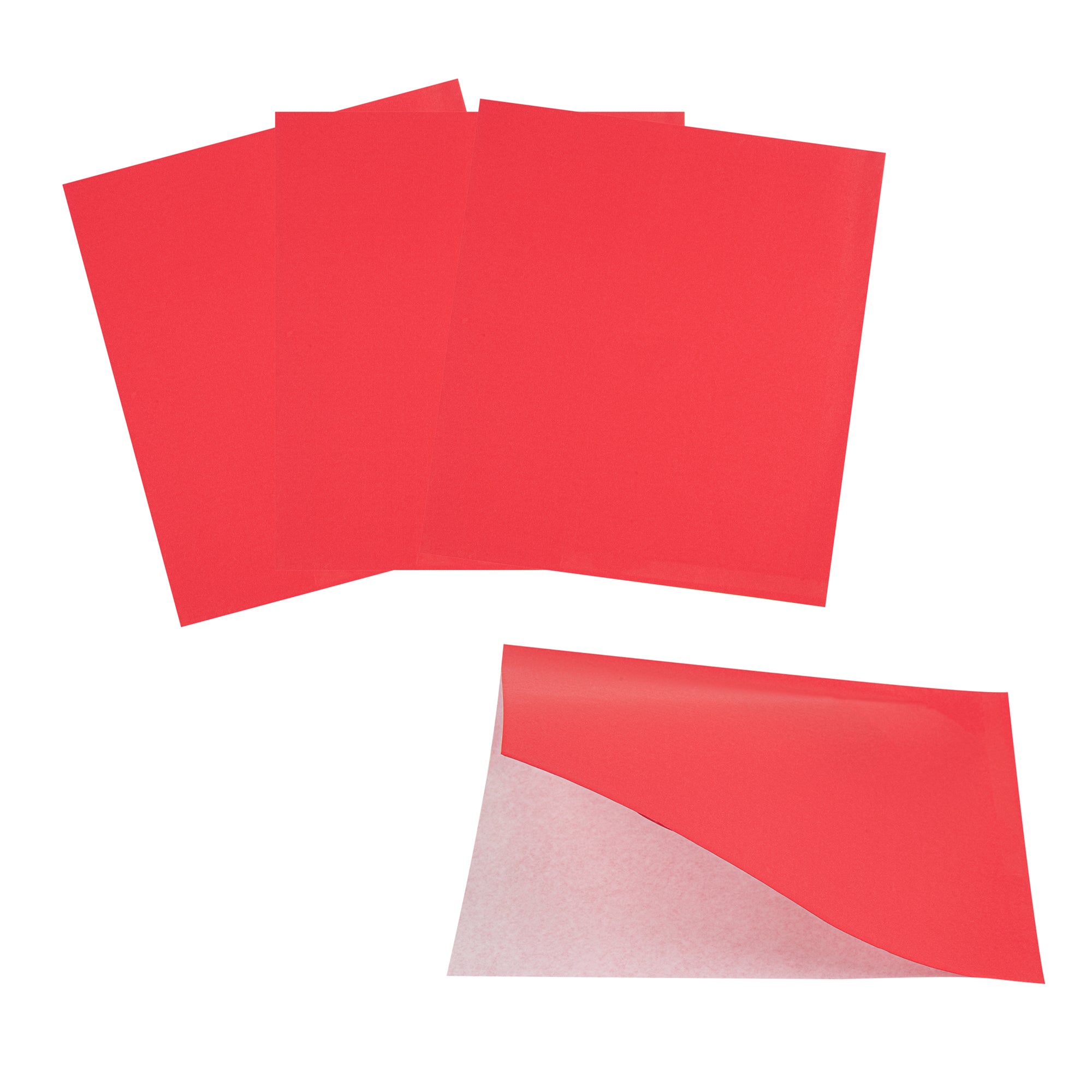 Bag Tek Red Paper Large Double Open Bag - Greaseproof - 10" x 9" - 100 count