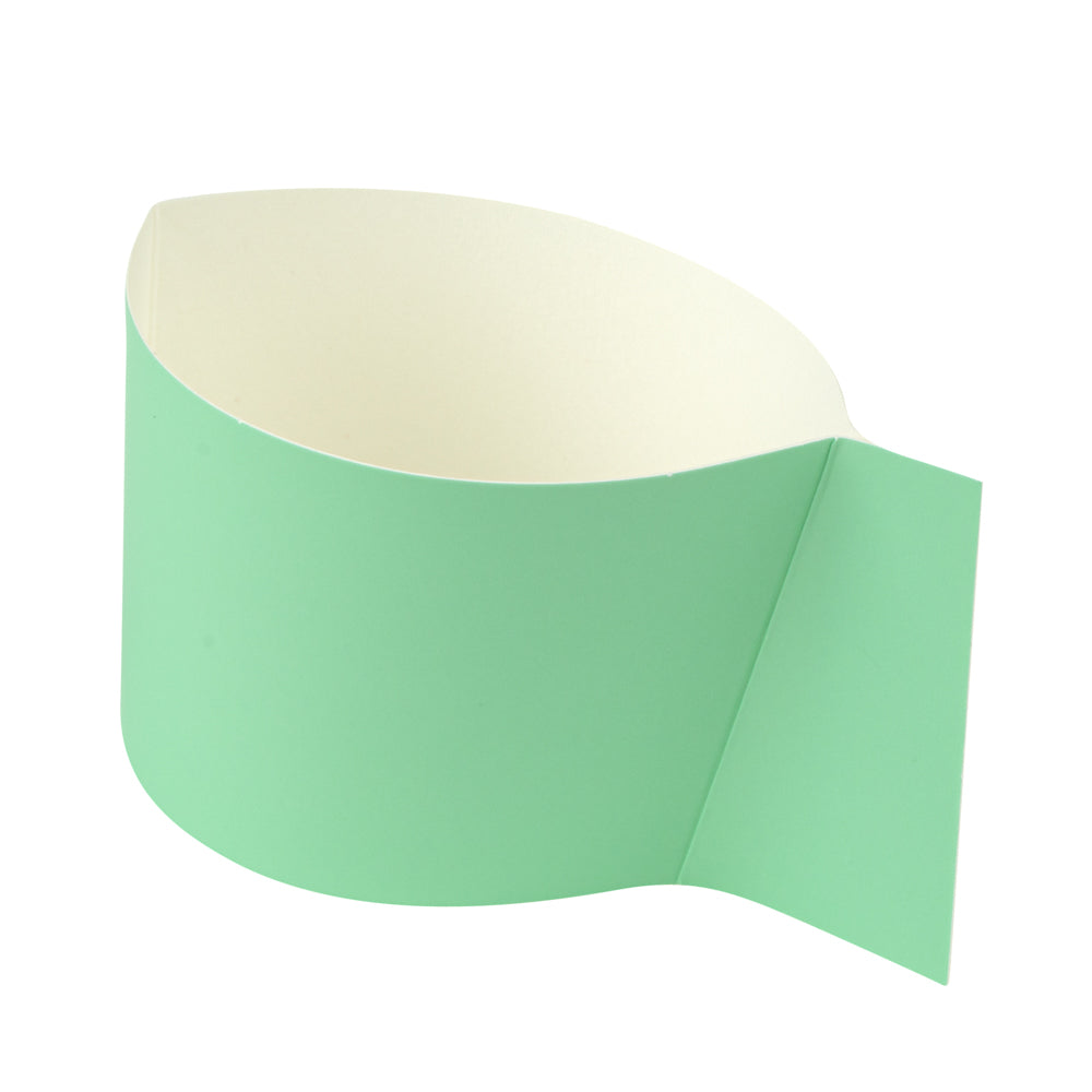 Restpresso Mint Green Paper Coffee Cup Sleeve - with Handle, Fits 12 / 16 / 20 oz Cups - 1000 count box