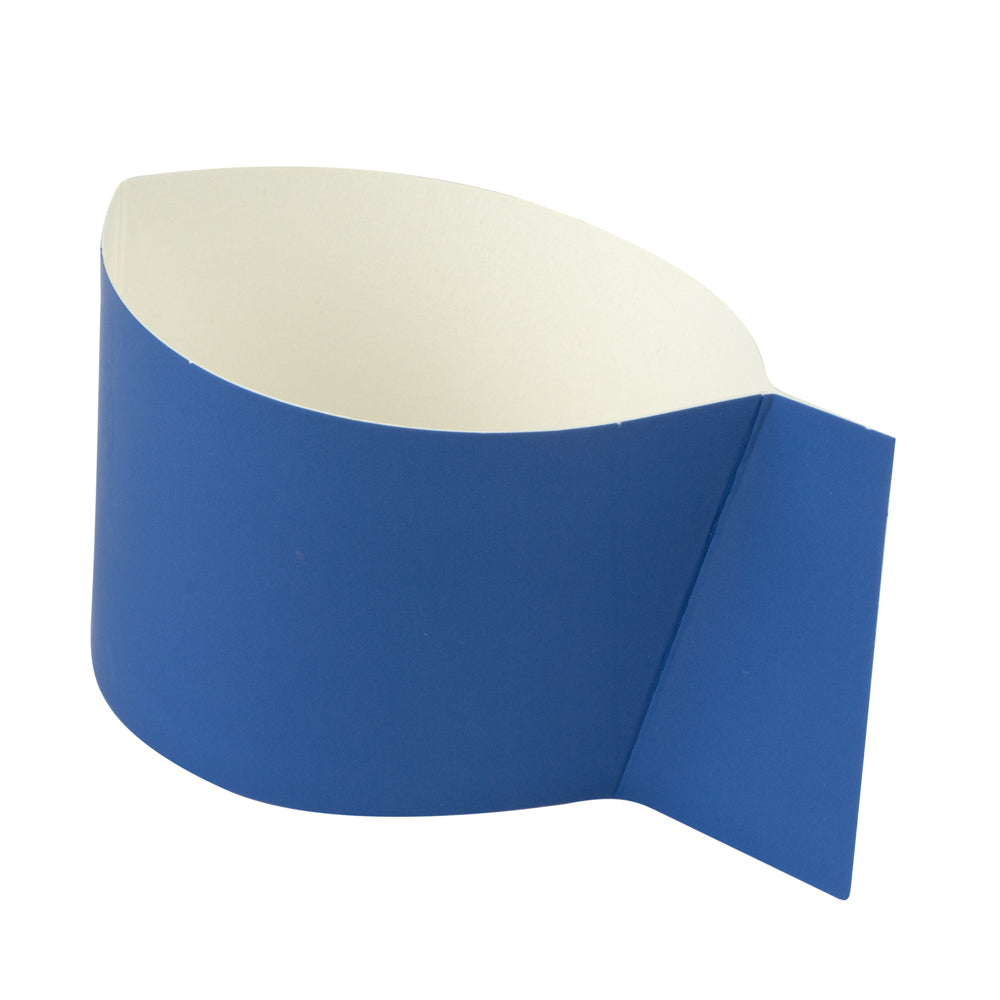 Restpresso Navy Blue Paper Coffee Cup Sleeve - with Handle, Fits 12 / 16 / 20 oz Cups - 1000 count box