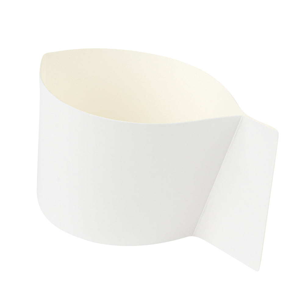 Restpresso White Paper Coffee Cup Sleeve - with Handle, Fits 12 / 16 / 20 oz Cups - 1000 count box