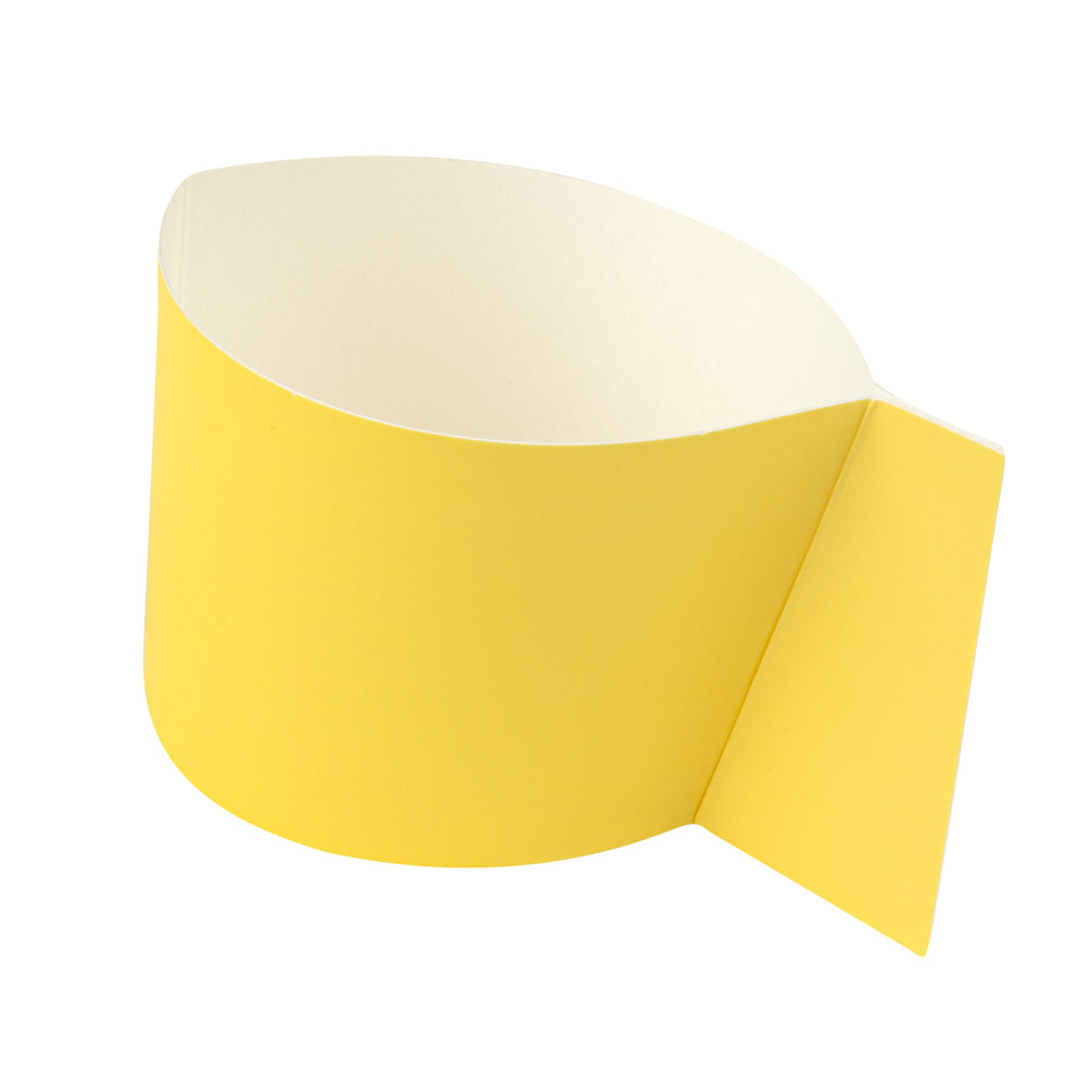 Restpresso Yellow Paper Coffee Cup Sleeve - with Handle, Fits 12 / 16 / 20 oz Cups - 1000 count box