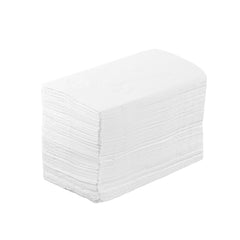 Saving Nature Rectangle White Paper Dinner Napkin - 2-Ply - 17