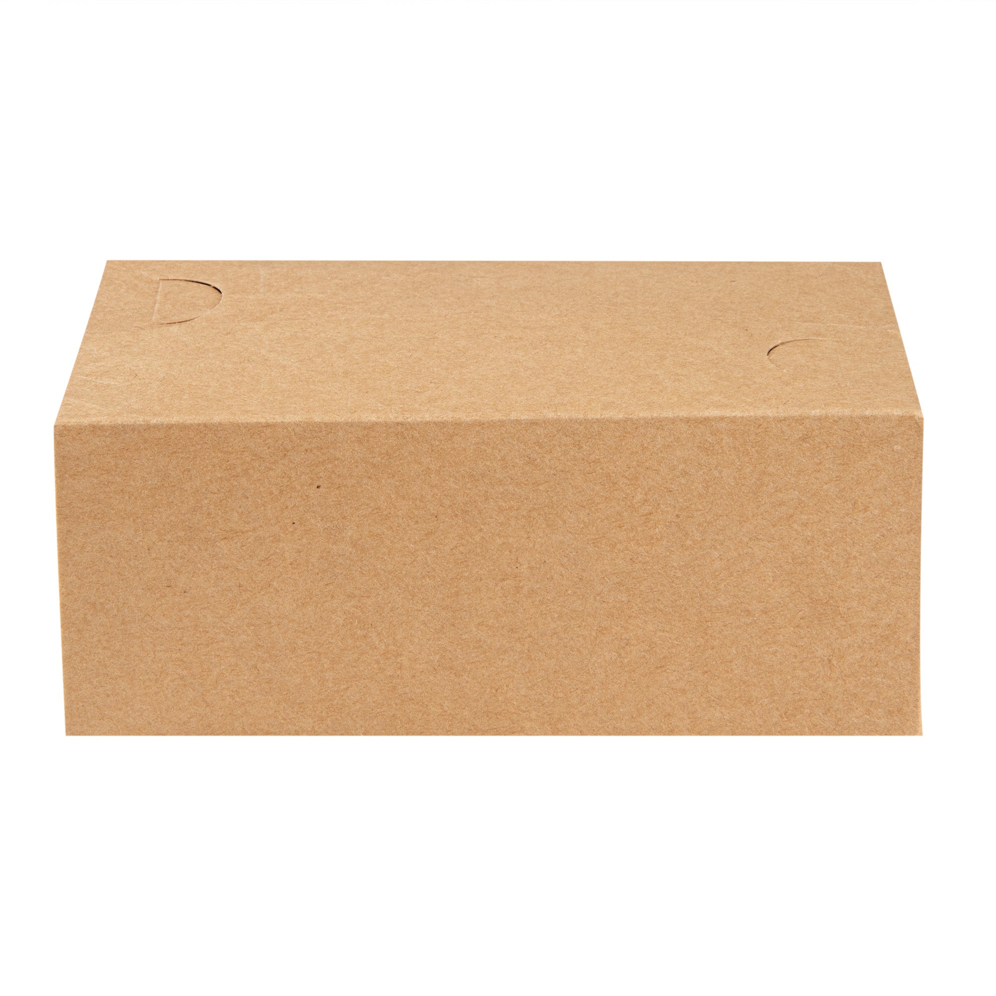 Bio Tek 47 oz Kraft Paper Lunch / Chicken Box - with Fast Top - 7" x 4 1/2" x 2 3/4" - 400 count box