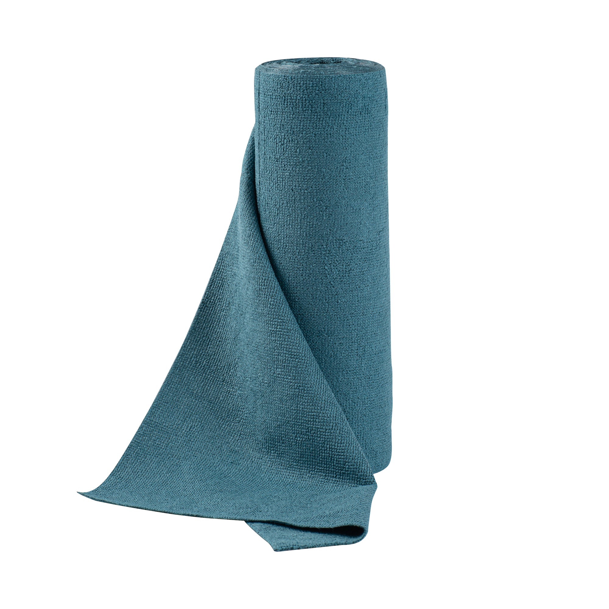 Clean Tek Professional Teal Microfiber General Purpose Towel Roll - Tear Away - 11 3/4" x 11 3/4" - 300 count box