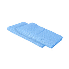 Clean Tek Professional Blue 3D Chamois Cloth - with Storage Tube - 25 1/4'' x 17'' - 1 count box