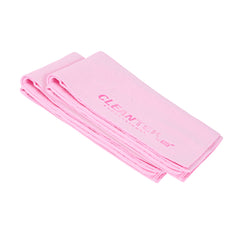 Clean Tek Professional Pink Chamois Cloth - with Storage Tube - 25 1/4'' x 17'' - 20 count box