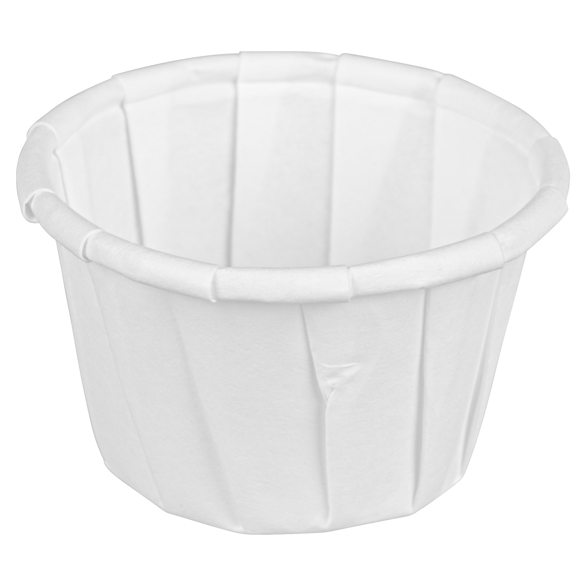 Sustain 0.5 oz White Paper Portion Cup - Compostable - 2000 count box