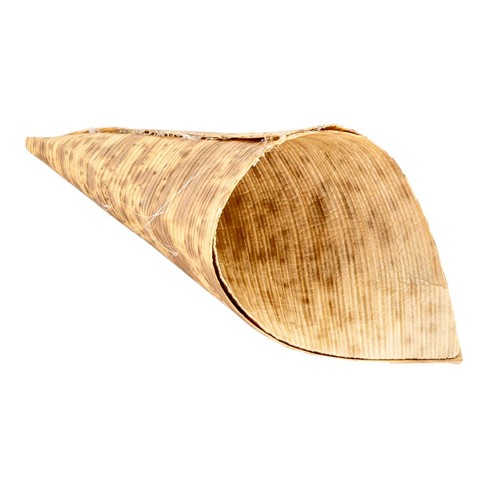 1 oz Natural Bamboo Mini Cone - 3" x 1 1/4" x 1 1/4" - 200 count box