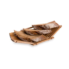 Natural Bamboo Bread Basket - 6 1/2