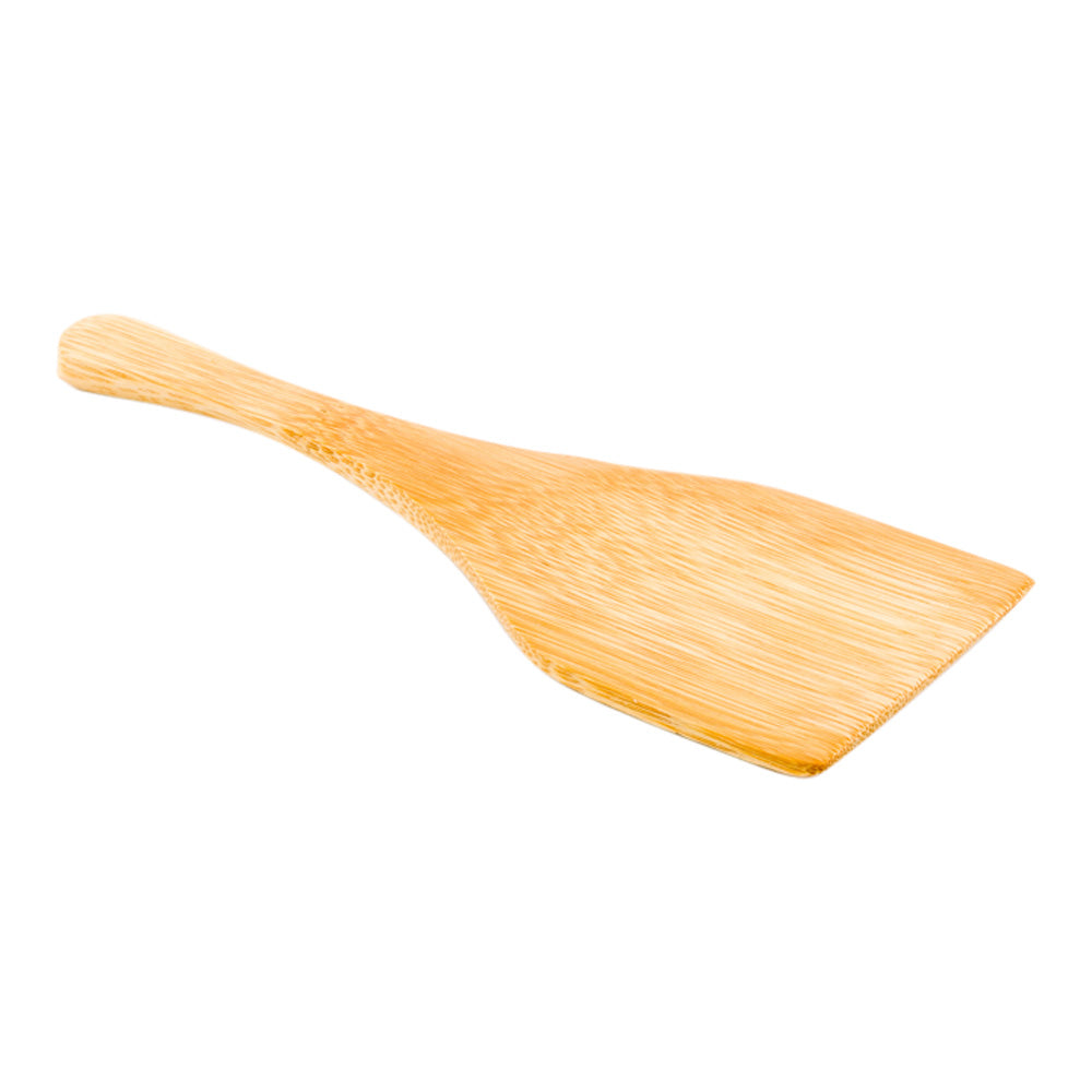 Natural Bamboo Large Spatula - 5 1/2" - 100 count box