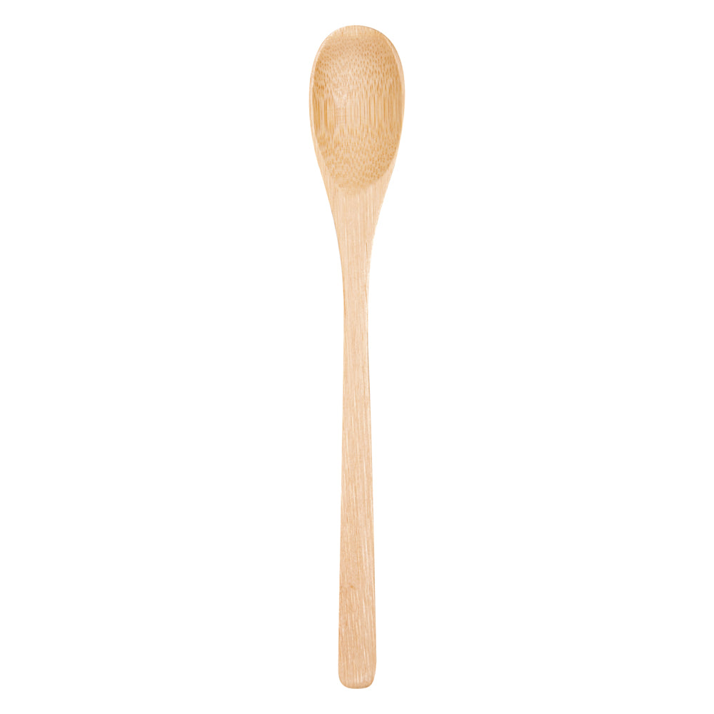 Natural Bamboo Spoon - 8" x 1 1/4" - 100 count box