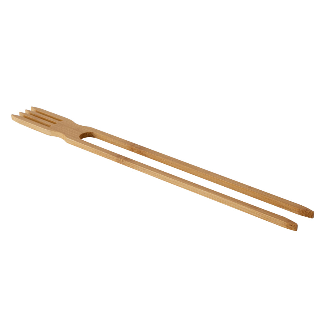 Natural Bamboo Chop Fork Duo Utensil - 10" x 1 1/2" x 1/2" - 100 count box