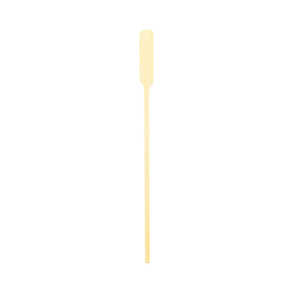 Natural Bamboo Paddle Coffee Stirrer - 6" - 1000 count box