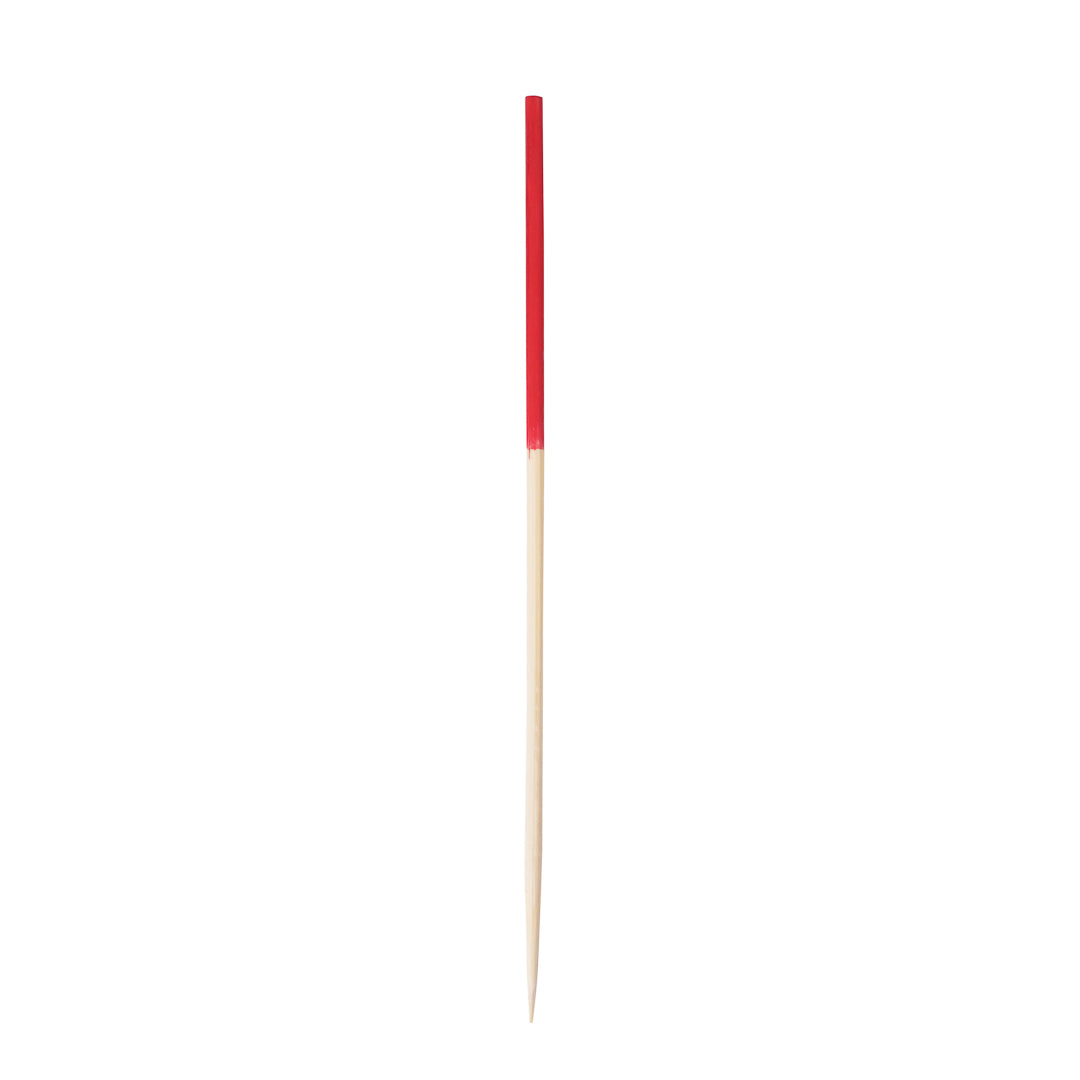 Bamboo Hand-Dipped Skewer - Red - 3 1/2" - 1000 count box