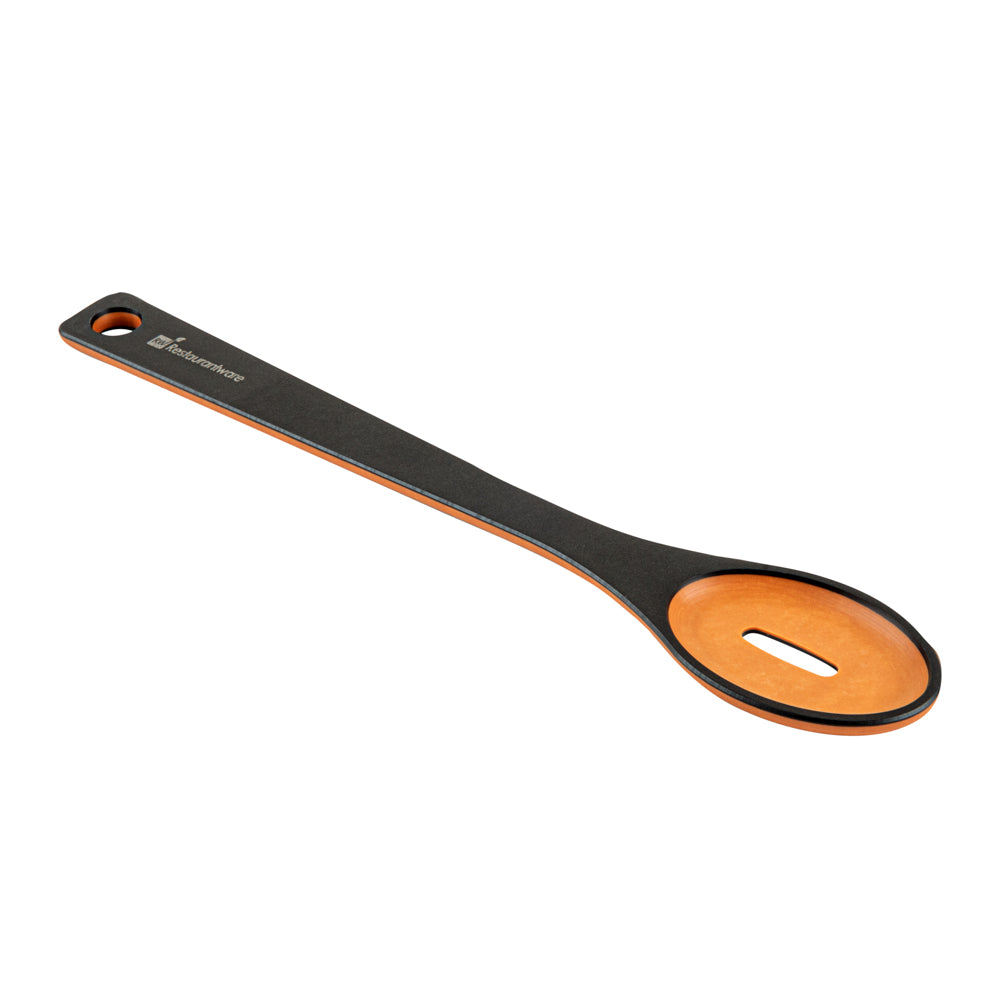 Nature Tek Black Wood Slotted Spoon - 13" - 1 count box