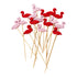 Red and Pink Bamboo Flamingo Skewer - 4 3/4" - 1000 count box