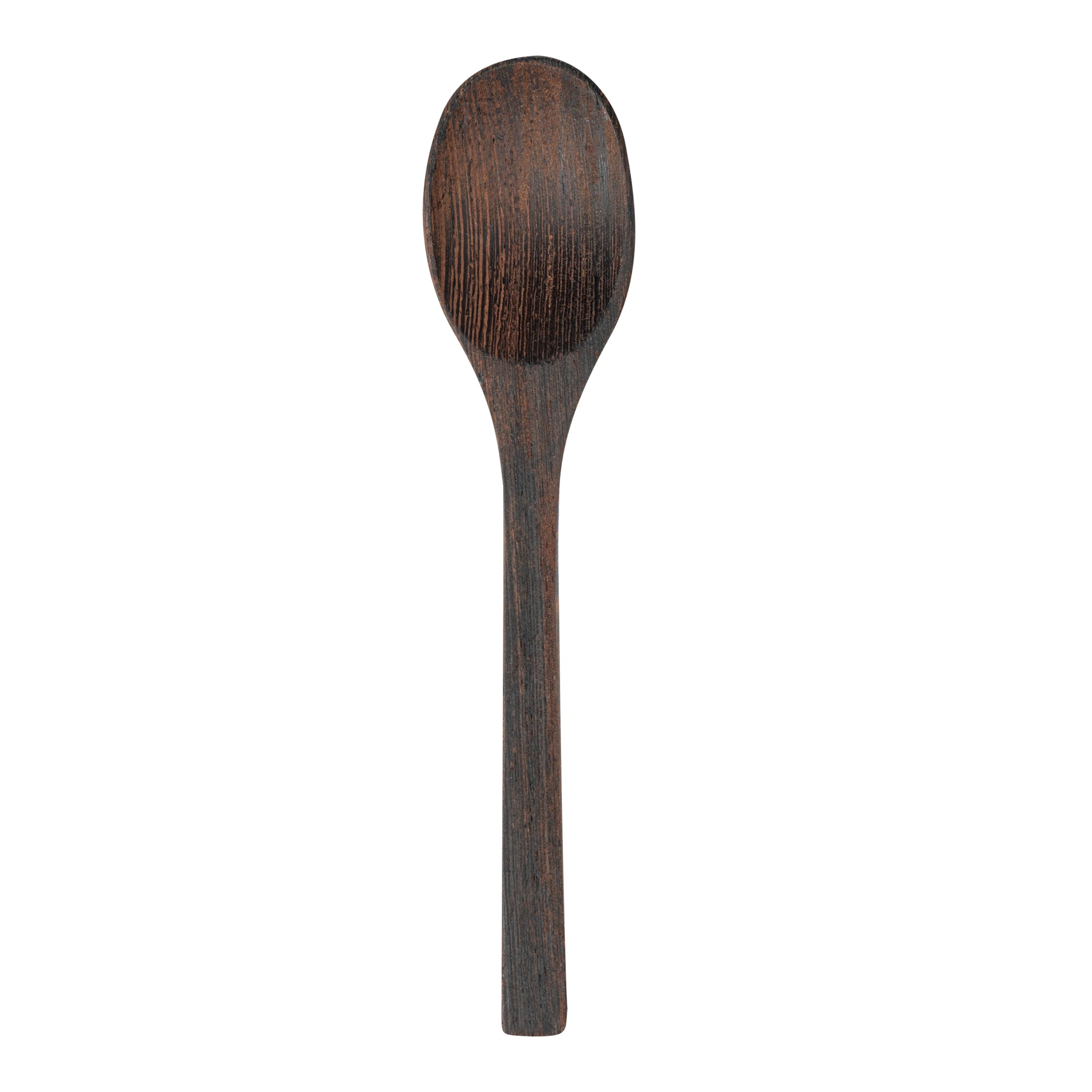 Coco Casa Ebony Wood Spoon - 6 1/4" x 1 1/2" - 10 count box