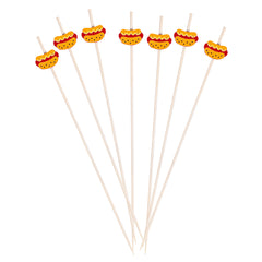 Natural Bamboo Hot Dog Skewer - 6