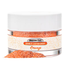 Pastry Tek 5g Orange Edible Luster Dust - Food Grade - 1 count box