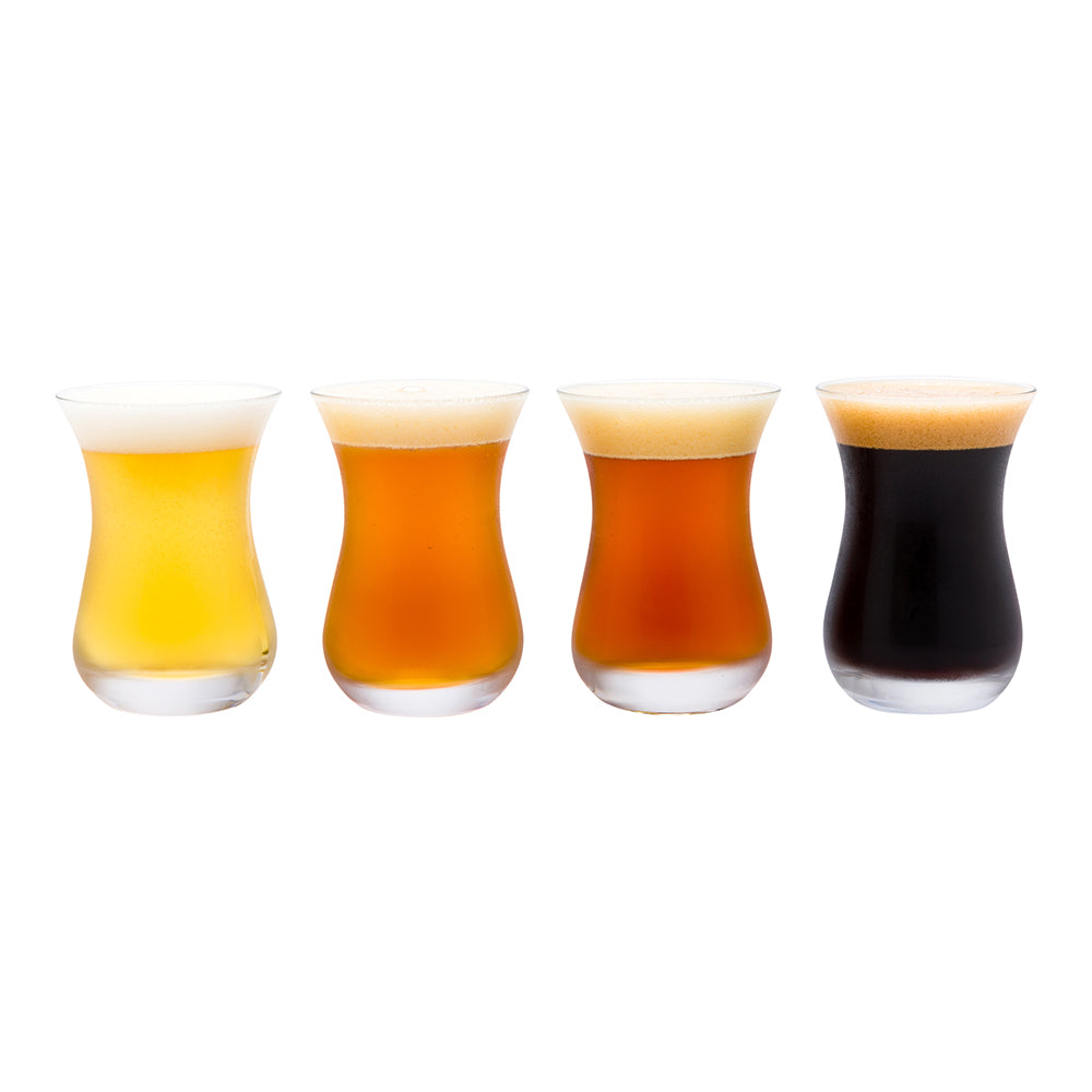 5 oz Beer Tasting Glass - 2 1/2" x 2 1/2" x 3 3/4" - 12 count box