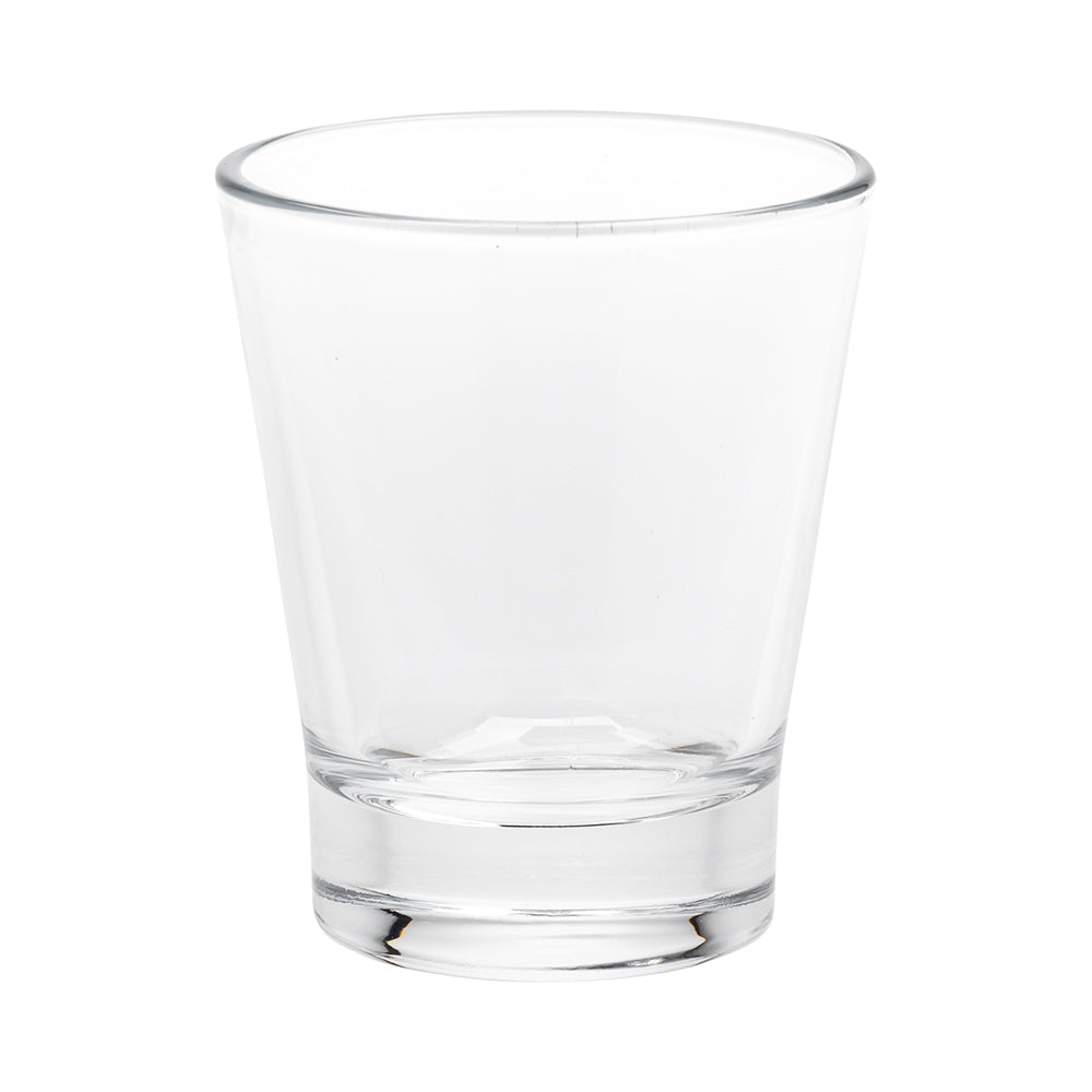 3 oz Perfetto Dessert Shot Glass - 2 1/4" x 2 1/4" x 2 3/4" - 60 count box