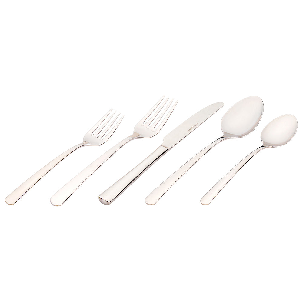 Speculo 18/10 Stainless Steel Flatware Set - with Service for 2 - 10 count box