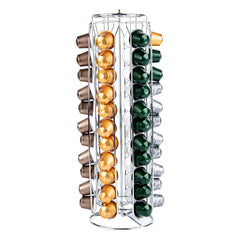 Restpresso Iron Coffee Pod / Capsule Holder - Revolving, Holds 60 Nespresso Capsules - 5