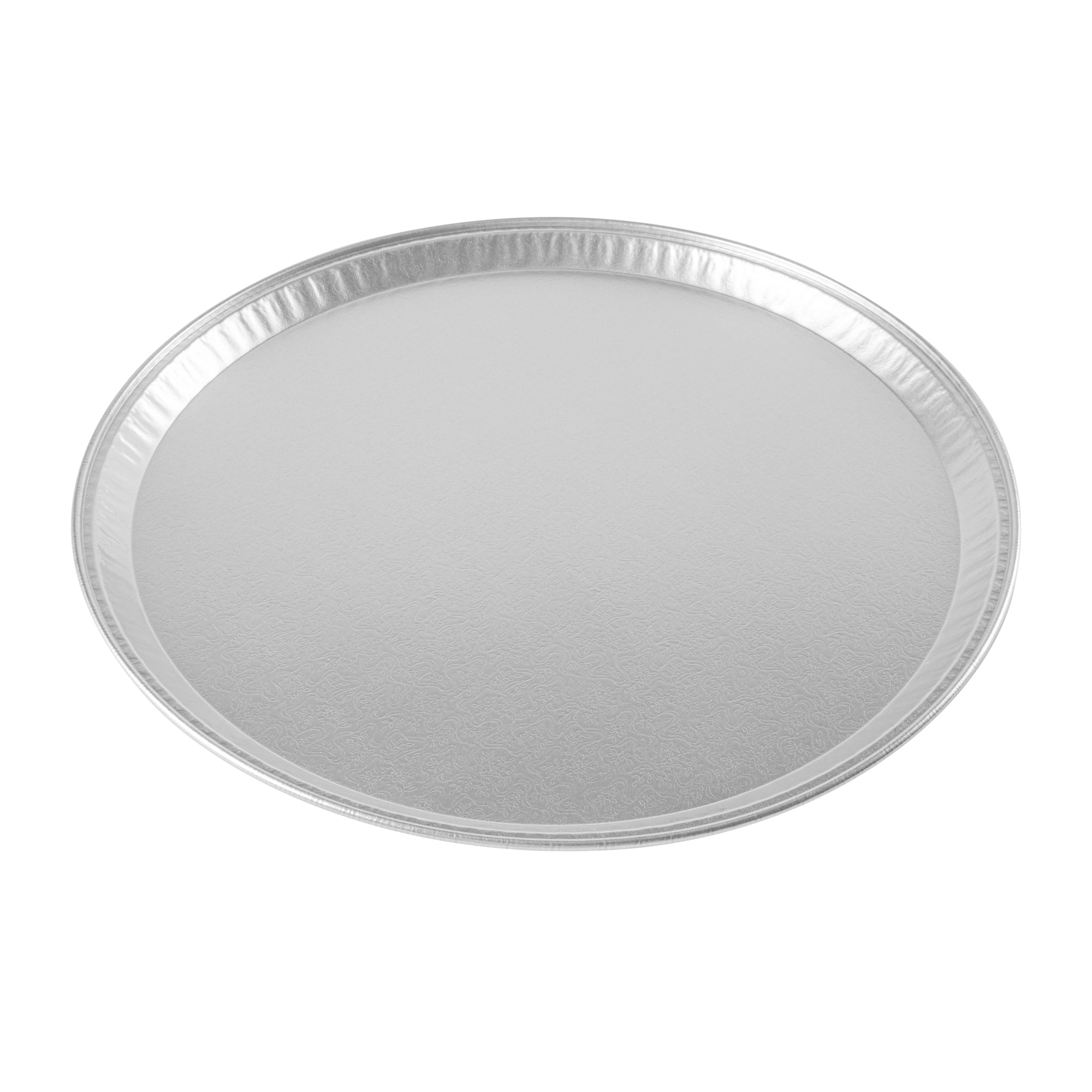 Foil Lux Round Aluminum Catering Tray - 18" - 20 count box