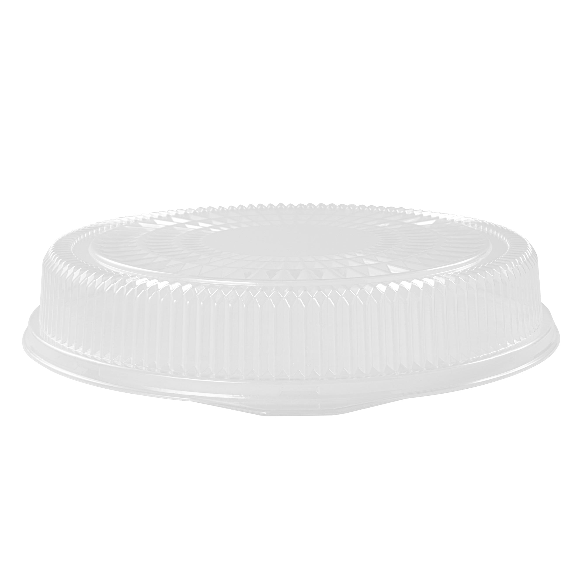 Foil Lux Round Clear Plastic Dome Lid - Fits 16" Catering Tray - 20 count box