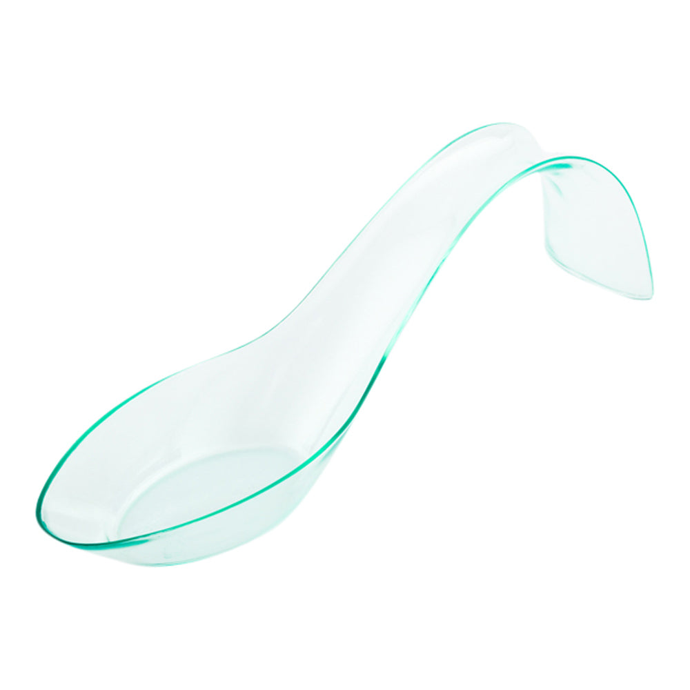 Seagreen Plastic Stiletto Spoon - 5" x 1/2" x 1 1/4" - 100 count box