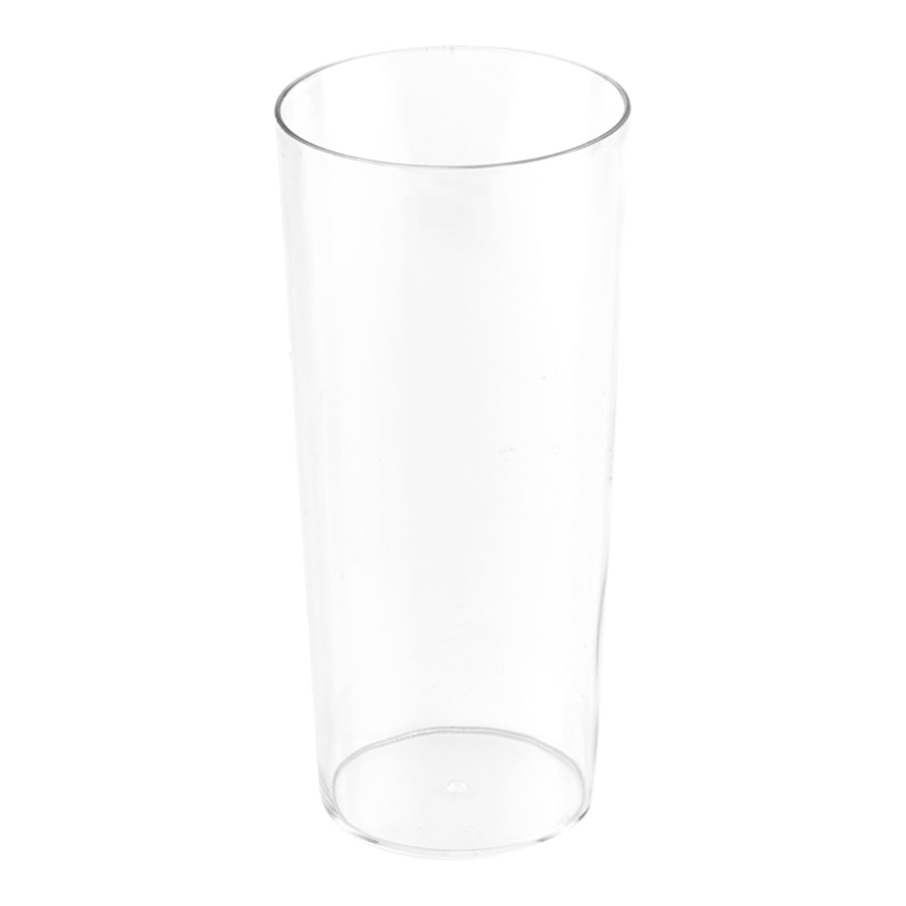 5 oz Round Clear Plastic Cannello Cocktail Glass - 1 3/4" x 1 3/4" x 4" - 100 count box