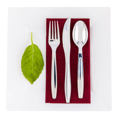 Silver Plastic Argento Spoon - 7