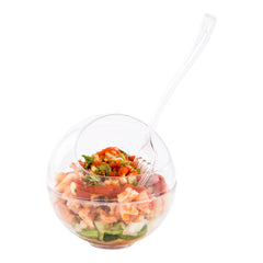 3 oz Round Clear Plastic Balloon Bowl - 2 1/2