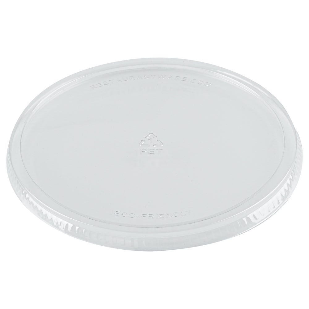 Round Clear Plastic Lid - Fits 21 oz Salad Bowl - 200 count box