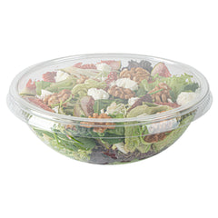 Round Clear Plastic Lid - Fits 21 oz Salad Bowl - 200 count box