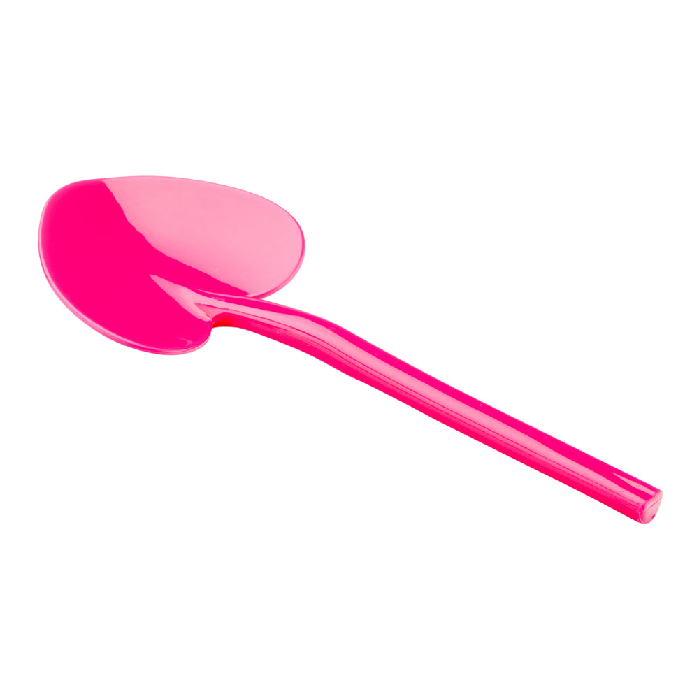 Magenta Plastic Love Shovel Spoon - 3 1/2" x 1 1/4" - 500 count box