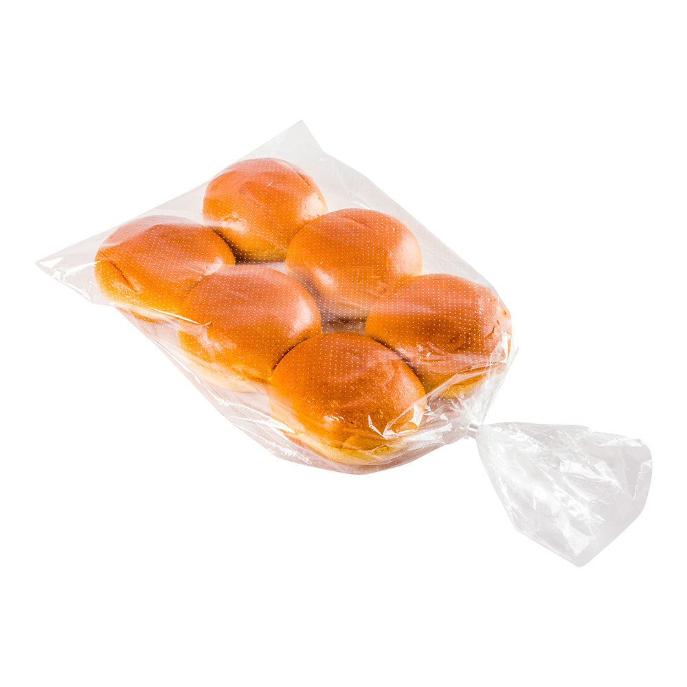 Bag Tek Clear Plastic Bread Bag - Micro-Perforated, with Wicket Dispenser - 11" x 20" - 250 count box