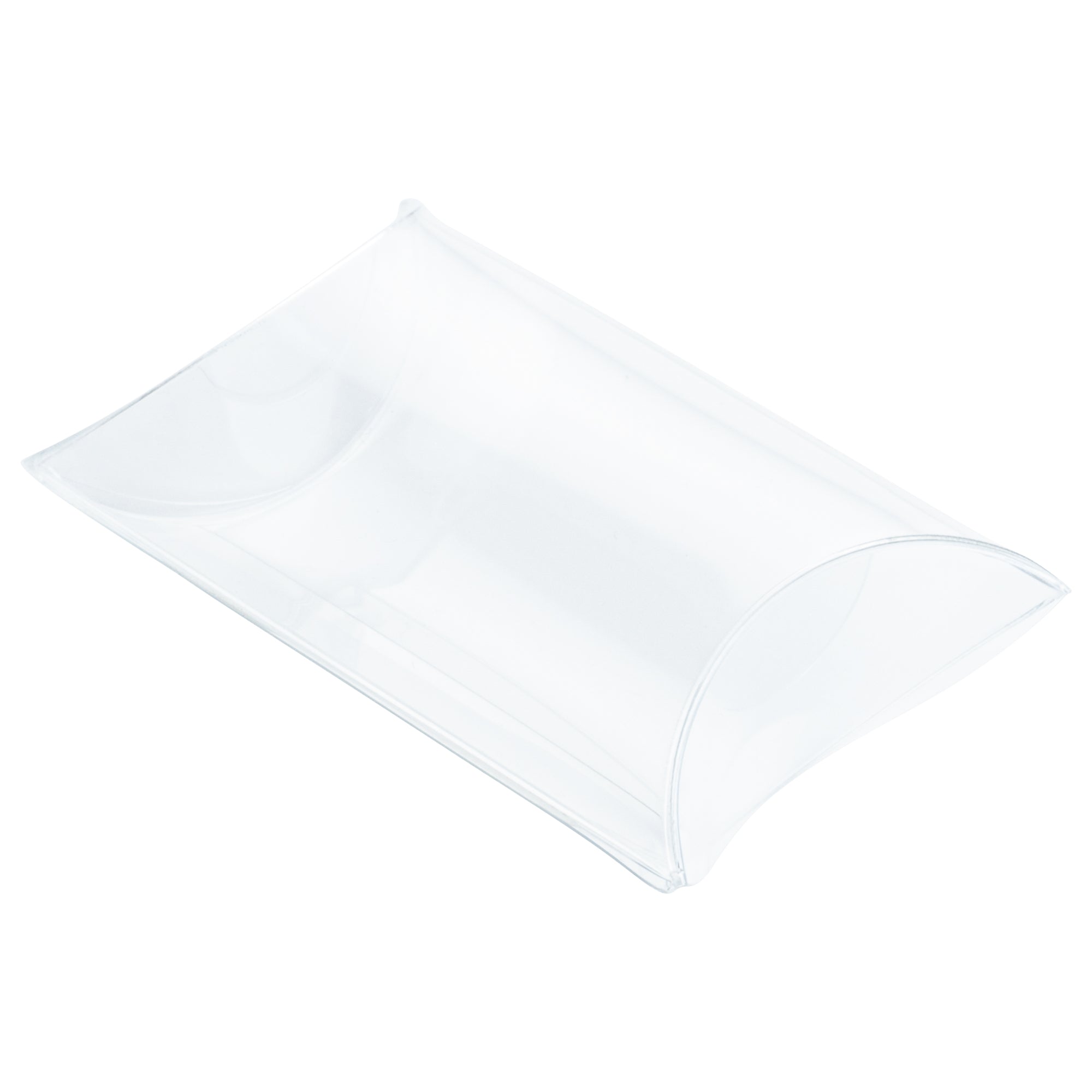 Sweet Vision Pillow Clear Plastic Gift Box - 3" x 2" x 3/4" - 100 count box