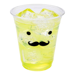 Visage 12 oz Clear Plastic Cup - Monsieur - 3 3/4