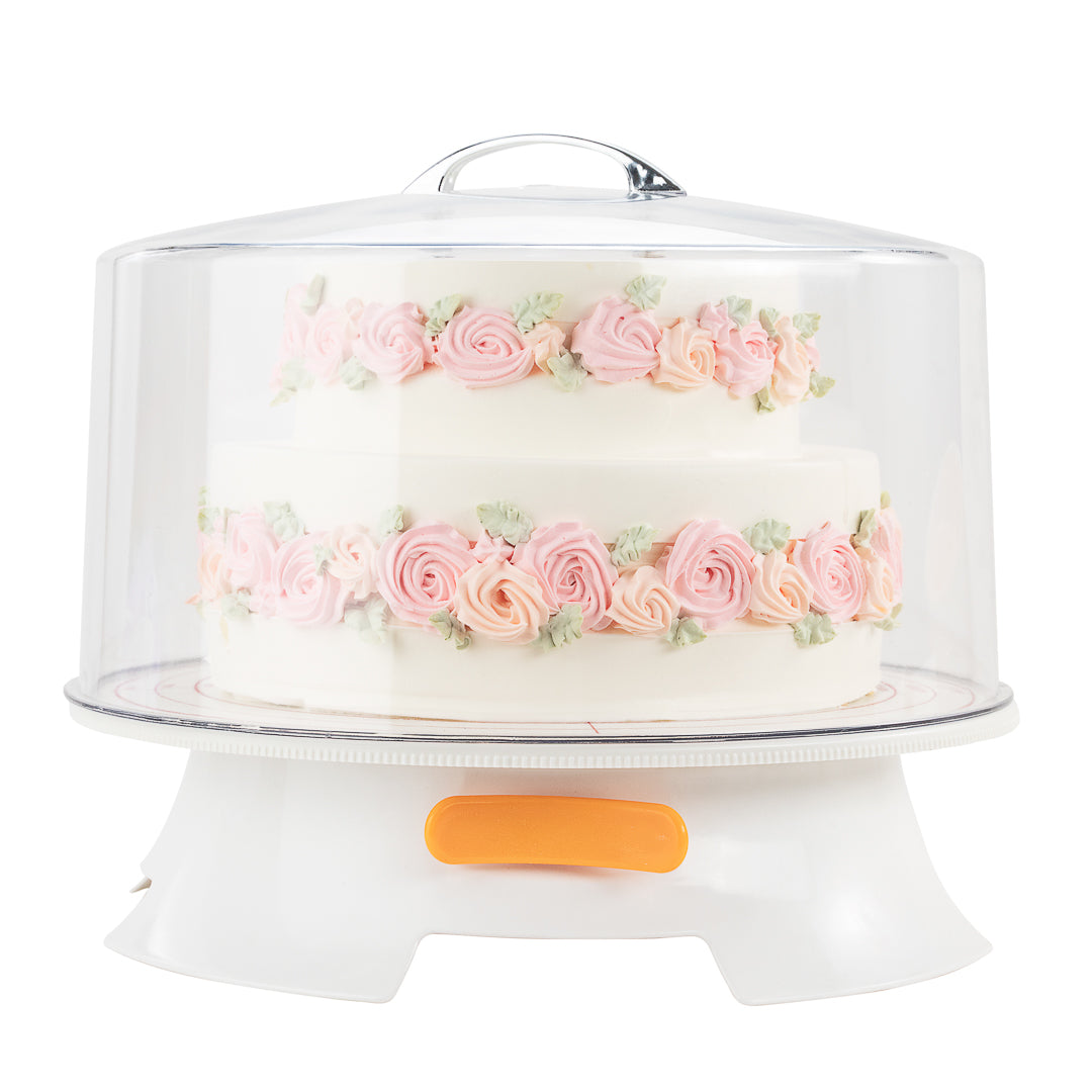 Round Clear Cake Cover - 12" x 12" x 6 1/2" - 1 count box