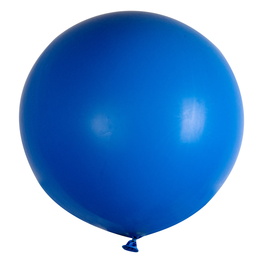 Balloonify Blue Latex Balloon - 36" - 10 count box